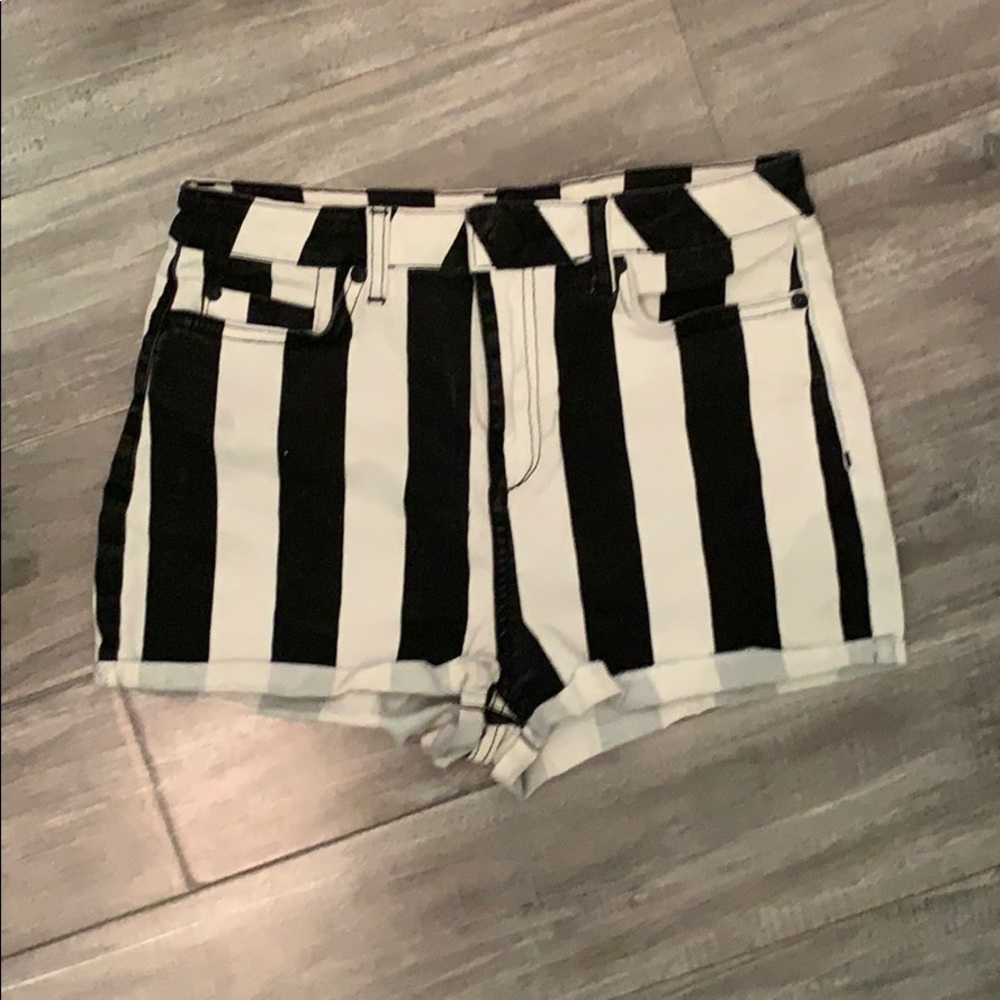 TopShop high waisted shorts